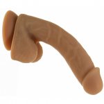 Dildo silikonowe realistyczne - Addiction Andrew Bendable Dong 8 Inch Caramel  