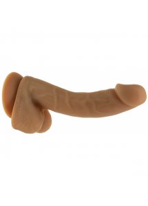 Dildo silikonowe realistyczne - Addiction Andrew Bendable Dong 8 Inch Caramel  