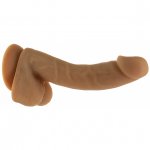 Dildo silikonowe realistyczne - Addiction Andrew Bendable Dong 8 Inch Caramel  