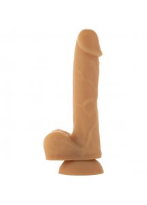 Dildo silikonowe realistyczne - Addiction Andrew Bendable Dong 8 Inch Caramel  