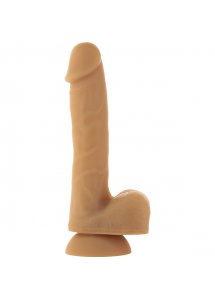 Dildo silikonowe realistyczne - Addiction Andrew Bendable Dong 8 Inch Caramel  