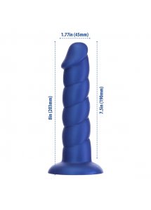 Dildo spiralne - Addiction Fantasy Addiction Unicorn 20 cm   