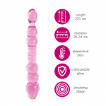 Dildo szklane - FeelzToys Glazzz Glass Dildo Lucid Dreams  