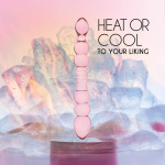 Dildo szklane - FeelzToys Glazzz Glass Dildo Lucid Dreams  