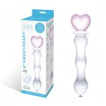 Dildo szklane z sercem - Glas Sweetheart Glass Dildo  