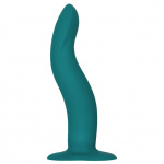 Dildo wyginane - Fun Factory Limba Flex M Deep Sea Blue  
