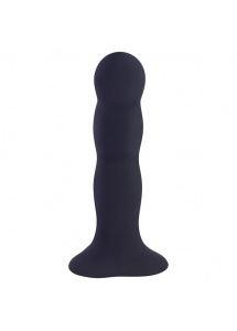 Dildo z kulkami - Fun Factory Bouncer Shake Dildo   Czarny