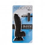 Dildo z mocną przyssawką realistyczne - Addiction Ben Dong 7 Inch Black  