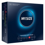 Dopasowane prezerwatywy - My Size Natural Latex Condom 60mm 36szt