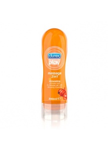 Durex Play 2w1  STIMULATING - olejek do masażu oraz nawilżenie Z GUARANĄ - 200 ml