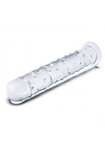 Duże dildo szklane - Glas Extra Large Glass Dildo