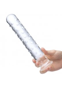 Duże dildo szklane - Glas Extra Large Glass Dildo