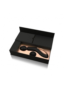 Duży masażer łechtaczki - O-Wand Noir  