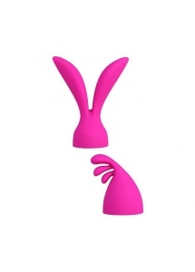Dwie nakładki na masażer - PalmPower PalmPleasure Wand Massager Attachment 