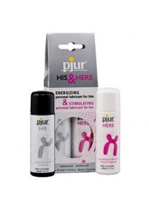 Dwupak nawilżający Pjur His & Hers 30 ml