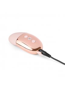 Ekskluzywny masażer do łechtaczki - Le Wand Point Rechargeable Vibrator Rose Gold  
