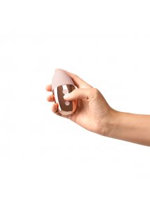 Ekskluzywny masażer do łechtaczki - Le Wand Point Rechargeable Vibrator Rose Gold  