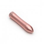 Ekskluzywny mini wibrator - Doxy Bullet Vibrator   Różowe złoto