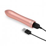Ekskluzywny mini wibrator - Doxy Bullet Vibrator   Różowe złoto