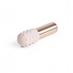 Ekskluzywny podręczny wibrator bullet - Le Wand Bullet Rechargeable Vibrator Rose Gold  