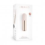 Ekskluzywny podręczny wibrator bullet - Le Wand Bullet Rechargeable Vibrator Rose Gold  