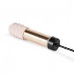 Ekskluzywny podręczny wibrator bullet - Le Wand Bullet Rechargeable Vibrator Rose Gold  