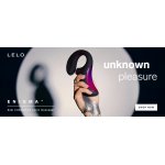 Ekskluzywny soniczny masażer łechtaczki i wibrator do punktu G - Lelo  Enigma Dual Stimulation Sonic Massager Fioletowy