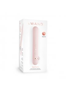 Ekskluzywny wąski wibrator klasyczny - Le Wand Baton Rechargeable Vibrator Rose Gold  