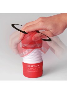 Elastyczny masturbator z rotacją główki - Tenga Rolling Head Cup Medium