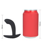 ELECTRASTIM - ELEKTRYCZNY MASAŻER PROSTATY ELEKTROSTYMULACJA CZARNY