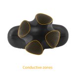 ELECTRASTIM - KOREK ANALNY ELEKTROSTYMULACJA CZARNY