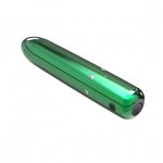 Elegancki mini wibrator - PowerBullet Pretty Point Vibrator 10 Function   Zielony
