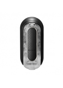Elektronicznie sterowany masturbator - Tenga Flip Zero 0 Electronic Vibration Black