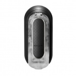 Elektronicznie sterowany masturbator - Tenga Flip Zero 0 Electronic Vibration Black