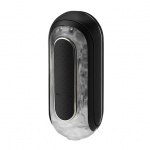 Elektronicznie sterowany masturbator - Tenga Flip Zero 0 Electronic Vibration Black