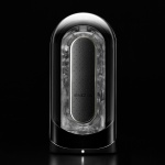 Elektronicznie sterowany masturbator - Tenga Flip Zero 0 Electronic Vibration Black