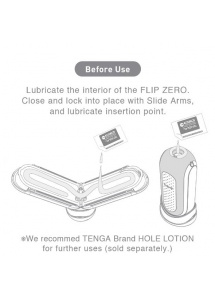 Elektronicznie sterowany masturbator - Tenga Flip Zero 0 Electronic Vibration 