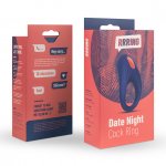 Erekcyjny pierścień z wibracjami - FeelzToys RRRING Date Night Cock Ring  