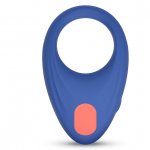 Erekcyjny pierścień z wibracjami - FeelzToys RRRING Date Night Cock Ring  