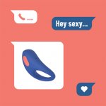 Erekcyjny pierścień z wibracjami - FeelzToys RRRING Date Night Cock Ring  