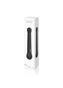 Ergonomiczny wibrator z kulką - Ovo F2 Vibrator Czarny