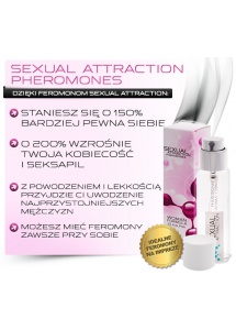Silne feromony damskie - Sexual Attraction damskie 15ml