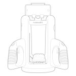 FLESHLIGHT - SEKS MASZYNA KOMPATYBILNA Z RÓŻNYMI ZABAWKAMI 