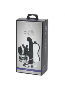 Gorący zestaw 5 akcesoriów - Fifty Shades of Grey Pleasure Overload Greedy Play  5 sztuk  