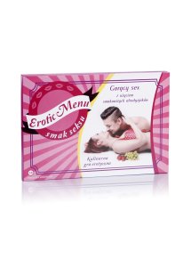 Gra Towarzyska Dla Par - Erotic Menu - Kulinarna Gra Miłosna