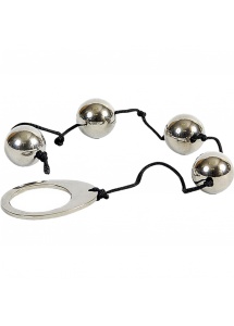 Metalowe Kulki gejszy - Heavy Metal Anal Beads