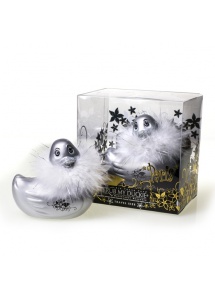 I Rub My Duckie - Najsłynniejszy wododporny stymulator kaczuszka Elegantka srebrna podróżna