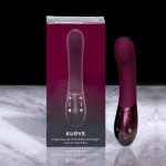 Innowacyjny wibrator do punktu G - Hot Octopuss Kurve G-Spot Vibe with Treble and Bass Technology  