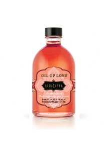Jadalny rozgrzewający olejek do ciała - Kama Sutra Oil of Love Brzoskwiniowy