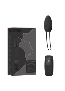 Jajeczko wibrujące - B Swish bnaughty Unleashed Premium Vibrating Egg  Czarny